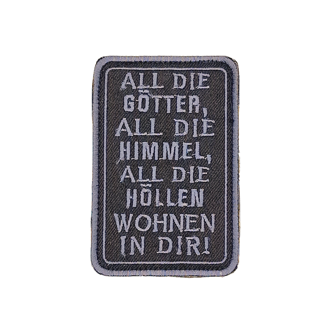 All Die Götter Embroidered - Patch